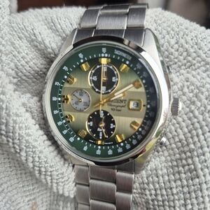 Orient Neo 70's Solar Chronograph +Alarm Watch 42mm